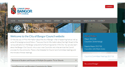 Desktop Screenshot of bangorcitycouncil.com
